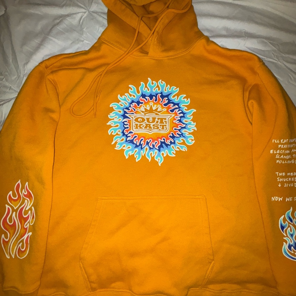 OutKast Graphic Hoodie - Orange